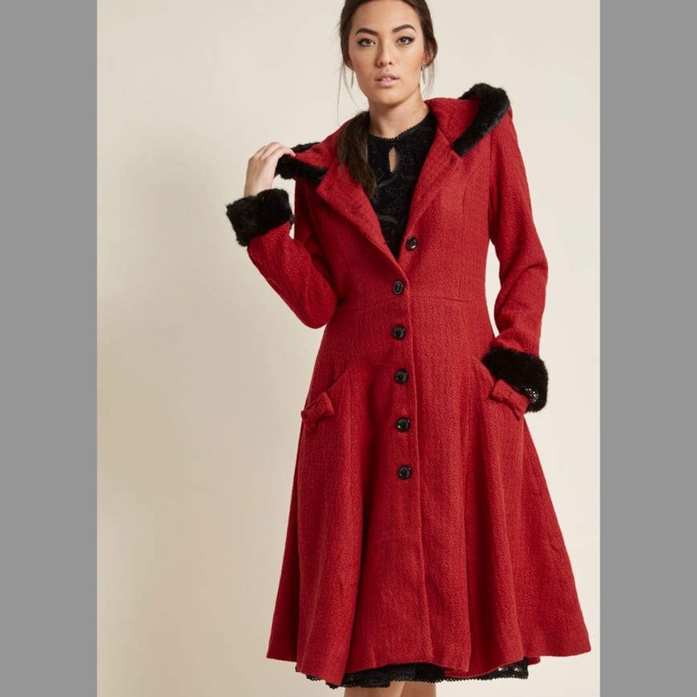 Size XS Collectif Hazel Coat Dress